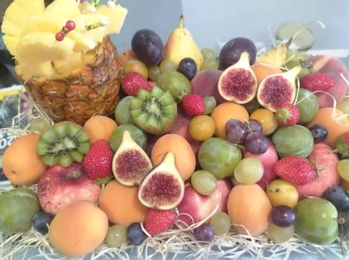 corbeilles de fruits